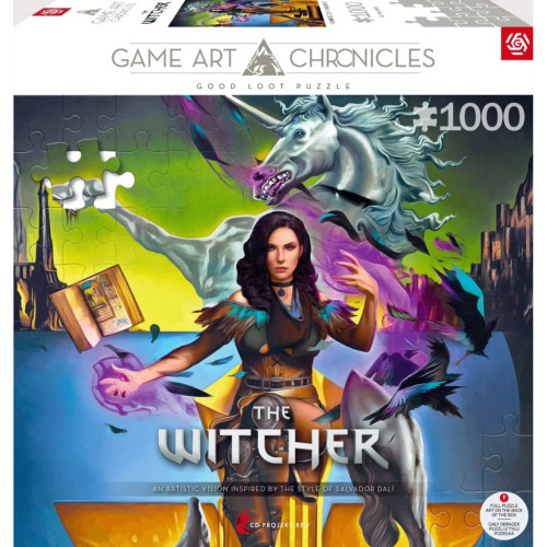 Пазл GoodLoot The Witcher Yennefer & Salvador Dali 1000 эл. (5908305247555) – GoodLoot (вид 2)
