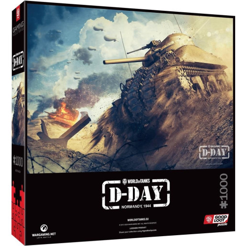 Пазл GoodLoot World of Tanks D-DAY 1000 ел. (5908305247524) – GoodLoot (вид 2)