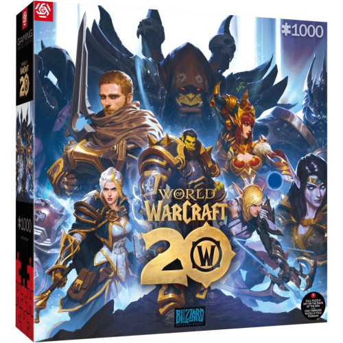 Пазл GoodLoot World of Warcraft 20th Anniversary 1000 ел. (5908305249627) – GoodLoot