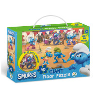 Пазл DoDo большой на пол The Smurfs. Музыка играет (200619)