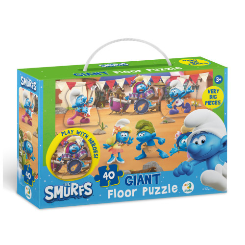 Пазл DoDo великий на підлогу The Smurfs. Музика грає (200619) – DoDo