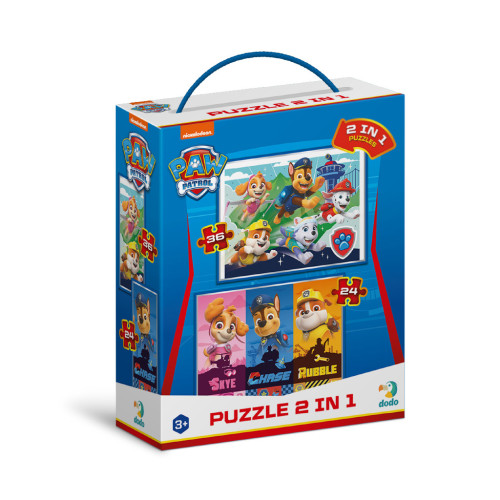 Пазл DoDo 2 в 1 Paw Patrol. Такі хороші цуценята (200561) – DoDo
