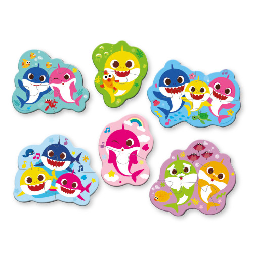 Пазл DoDo 2-3-4 елементи Baby Shark (200587) – DoDo (вид 2)