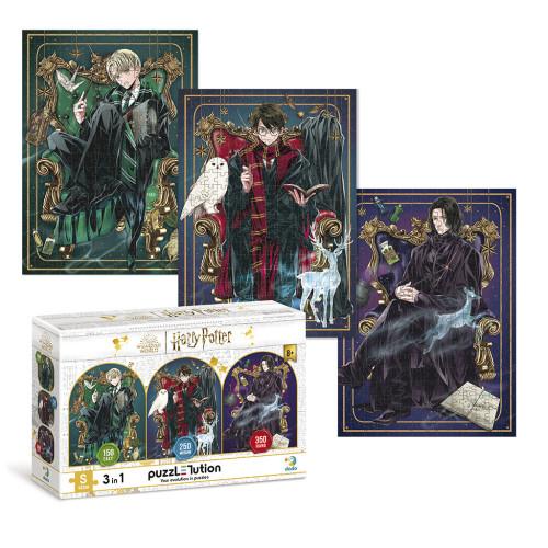 Пазл DoDo 3 в 1 Harry Potter. Династия волшебников (200575) – DoDo (вид 1)