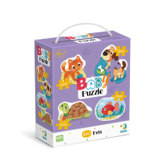 Пазл DoDo 4 в 1 Baby puzzle. Домашние животные (300688)