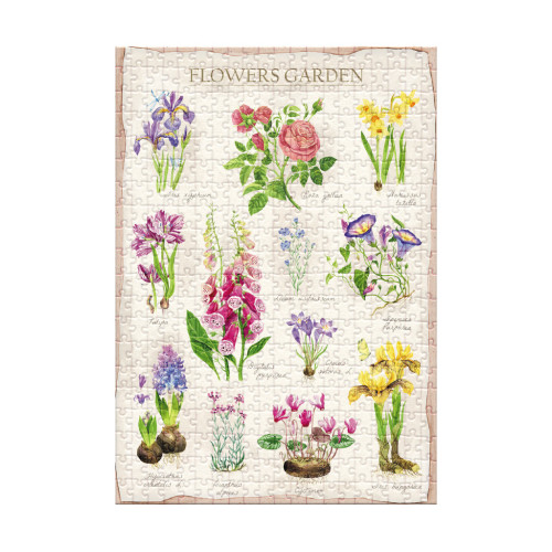 Пазл DoDo Easy-L Ботаника. Цветочный сад (300614) – DoDo (вид 2)