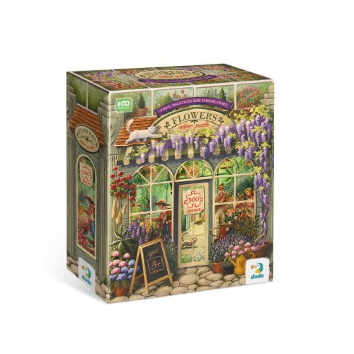 Пазл DoDo Квіткова крамниця, 300 елементів (300590) – DoDo (вид 1)