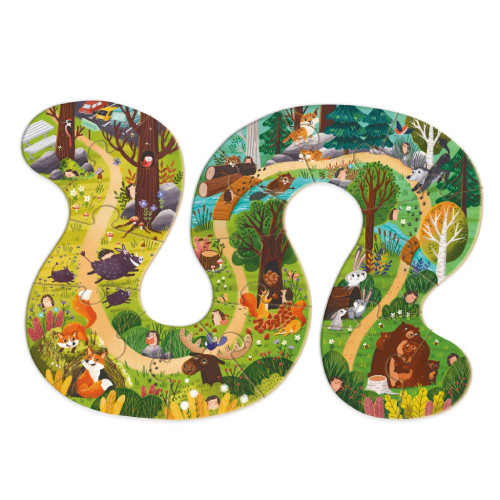 Пазл DoDo Хто живе в лісі? (300608) – DoDo (вид 2)