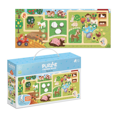 Пазл DoDo лабиринт Мое путешествие по ферме (300586) – DoDo (вид 1)
