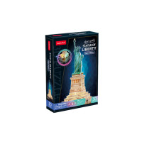Пазл Cubic Fun трехмерный Статуя Свободы с LED подсветкой (L536h)