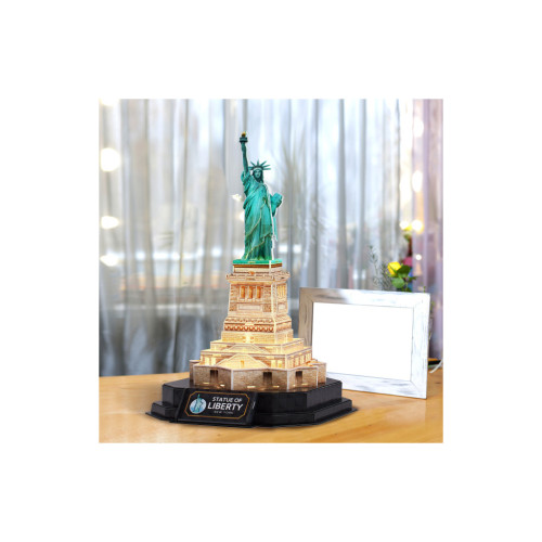Пазл Cubic Fun трехмерный Статуя Свободы с LED подсветкой (L536h) – Cubic Fun (вид 2)