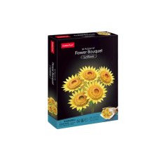 Пазл Cubic Fun тривимірний Букет квітів Жовті соняшники (P866h)