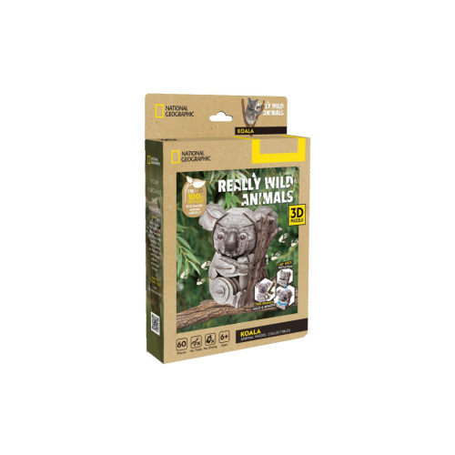 Пазл Cubic Fun тривимірний Дикі тварини Коала (DS1176h) – Cubic Fun (вид 1)