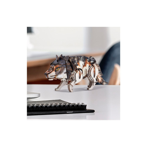 Пазл Cubic Fun тривимірний Дикі тварини Сірий вовк (DS1180h) – Cubic Fun (вид 1)