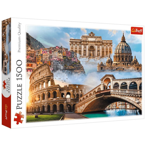 Пазл Trefl Італія 1500 елементів (5900511262032) – Trefl