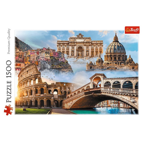 Пазл Trefl Італія 1500 елементів (5900511262032) – Trefl (вид 2)