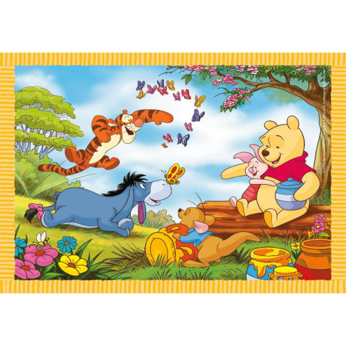 Пазл Clementoni 4 в 1 Winnie the Pooh, 12,16,20 та 24 елементи (21514) – Clementoni (вид 1)