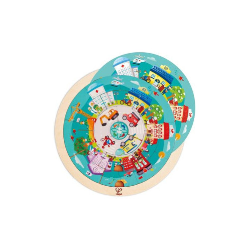 Пазл Hape деревянный город профессий (E1624) – Hape (вид 1)