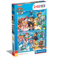 Пазл Clementoni 2 в 1 Paw Patrol, 2 по 60 елементів (21617)