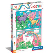 Пазл Clementoni I Believe in Unicorns 2 шт по 20 элементов (24754)