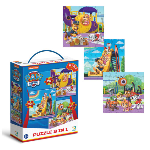 Пазл DoDo 3 в 1 Paw Patrol. Ігровий майданчик (200578) – DoDo (вид 1)