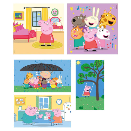 Пазл Clementoni 10 в 1 Peppa Pig (20271) – Clementoni (вид 1)