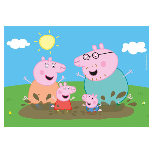 Пазл Clementoni 2 в 1 Peppa Pig, 2 по 20 элементов (24797) – Clementoni (вид 2)