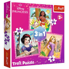 Пазл Trefl Princess Красивые цветы 3 in1 (5900511348750)