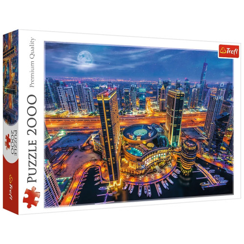 Пазл Trefl Вогні Дубая 2000 елементів (5900511270945) – Trefl