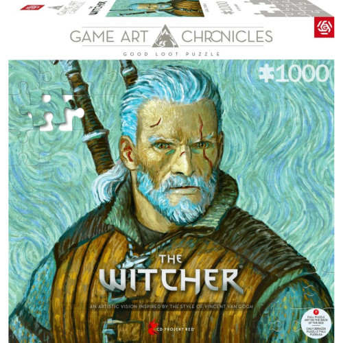 Пазл GoodLoot The Witcher Geralt of Rivia & Vincent van Gogh 1000 эл. (5908305247548) – GoodLoot (вид 2)