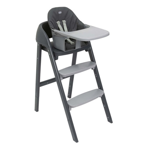 Стульчик для кормления Chicco 3 в 1 Crescendo Up, серый (87046.07) – Chicco
