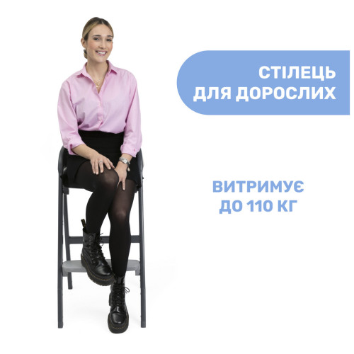 Стульчик для кормления Chicco 3 в 1 Crescendo Up, серый (87046.07) – Chicco (вид 3)