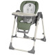 Стілець для годування Lionelo 2 в 1 Laurice Green Olive з функцією гойдалки (LO-LAURICE GREEN OLIVE)