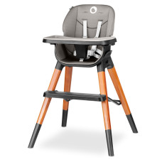 Стульчик для кормления Lionelo Mona Black Onyx (LO-MONA BLACK ONYX)