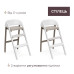Стульчик для кормления Chicco 3 в 1 Crescendo Up бежевый (87046.85) – Chicco (вид 2)