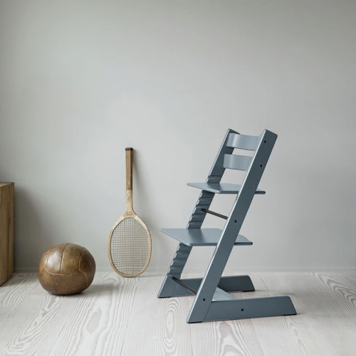 Стульчик для кормления Stokke Tripp Trapp, Fjord Blue (серо-синий) (100138) – Stokke (вид 1)