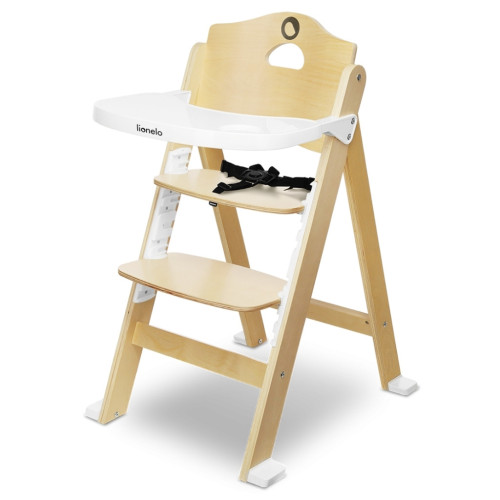 Стілець для годування Lionelo Floris White Natural (LO-FLORIS WHITE NATURAL) – Lionelo