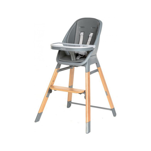Стульчик для кормления Espiro SENSE 07 GRAY (5906724203374) – Espiro