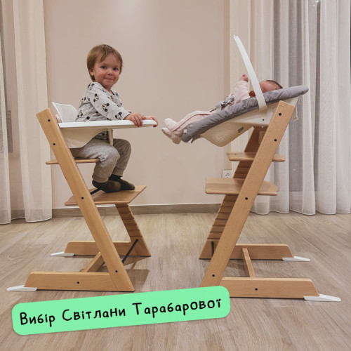 Стілець для годування Stokke Tripp Trapp, Storm Grey (сірий) (100125) – Stokke (вид 1)
