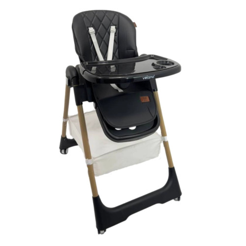 Стульчик для кормления Velano Nexi, black (45677) – Velano