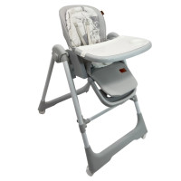 Стілець для годування Velano гойдалка Nomi, light grey (45683)