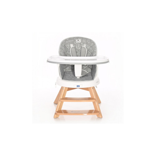 Стілець для годування Bertoni/Lorelli NAPOLI grey candy (23730) – Bertoni/Lorelli (вид 2)