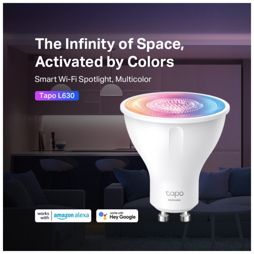 Розумна лампочка TP-Link Tapo L630 N300 GU10 (TAPO-L630) – TP-Link (вид 1)
