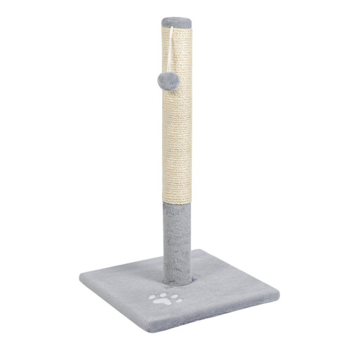 Дряпка (кігтеточка) для котів Природа Д01 стовпчик 67 см (сіра) (4820157402825) – Природа