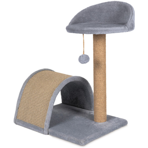 Дряпка (когтеточка) для котов Природа Д051 50х38х65 см серая (4823082429608) – Природа