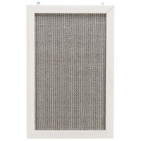 Дряпка (когтеточка) для котов Trixie настенная 38х58 см бело-серая (4011905499710)