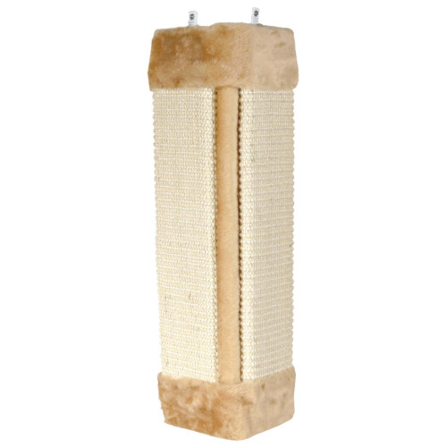 Дряпка (когтеточка) для котов Trixie угловая 23х49 см (бежевая) (4011905431918) – Trixie