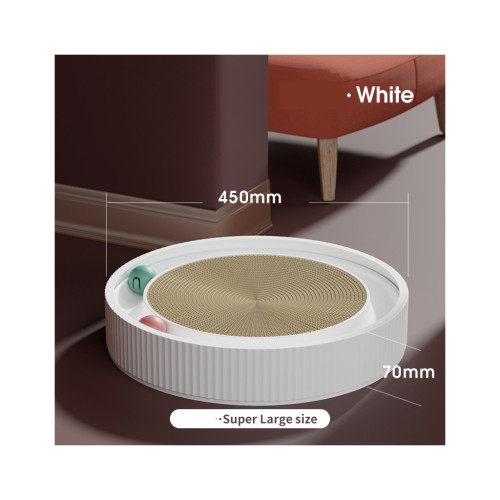 Дряпка (кігтеточка) для котів Lapka Скрапер «2-в-1» Кругла (LPK-17) – Lapka (вид 2)