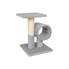 Дряпка (когтеточка) для котов Природа Марсель (серая) (4823082420681)