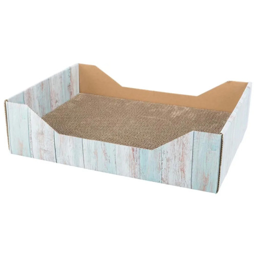 Дряпка (кігтеточка) для котів Trixie картонна з м'ятою 45×12×33 см (4011905480138) – Trixie